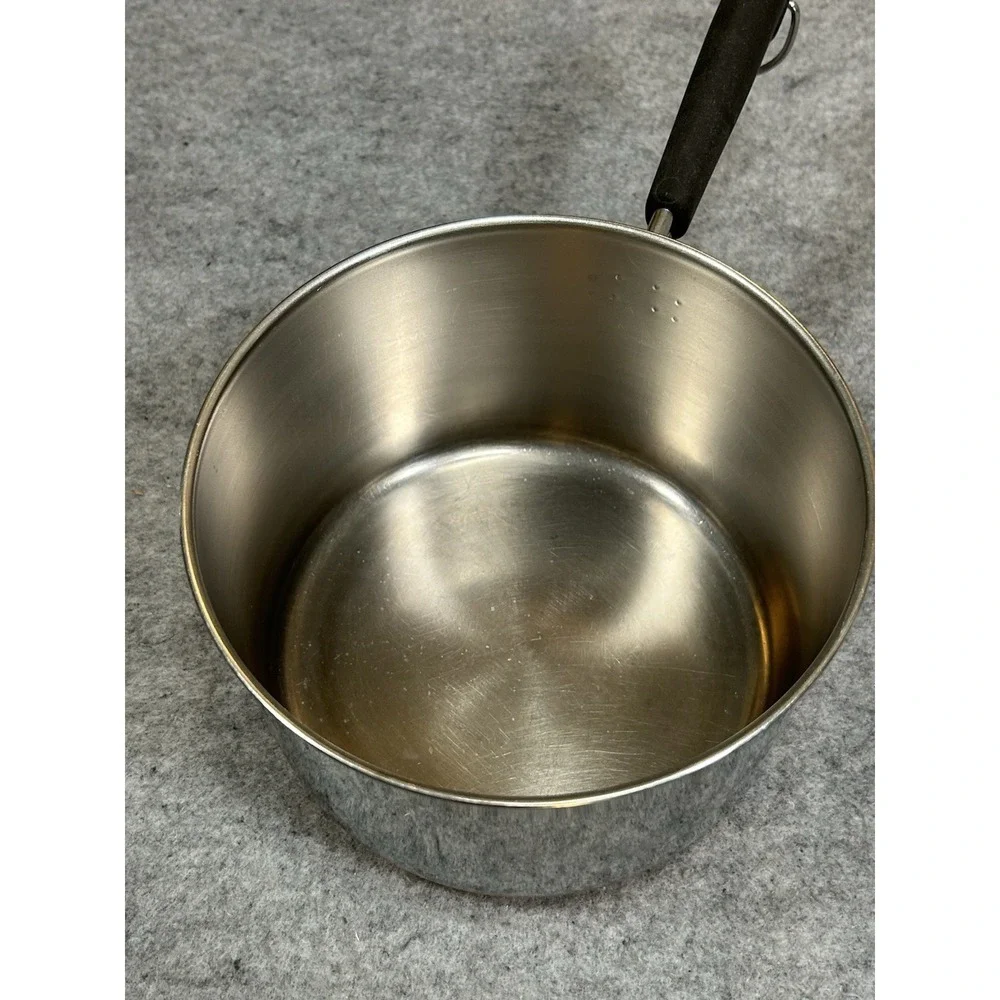 Revere Ware 1801 3 Qt Sauce Pan Copper Clad Bottom  Clinton, Il No Lid